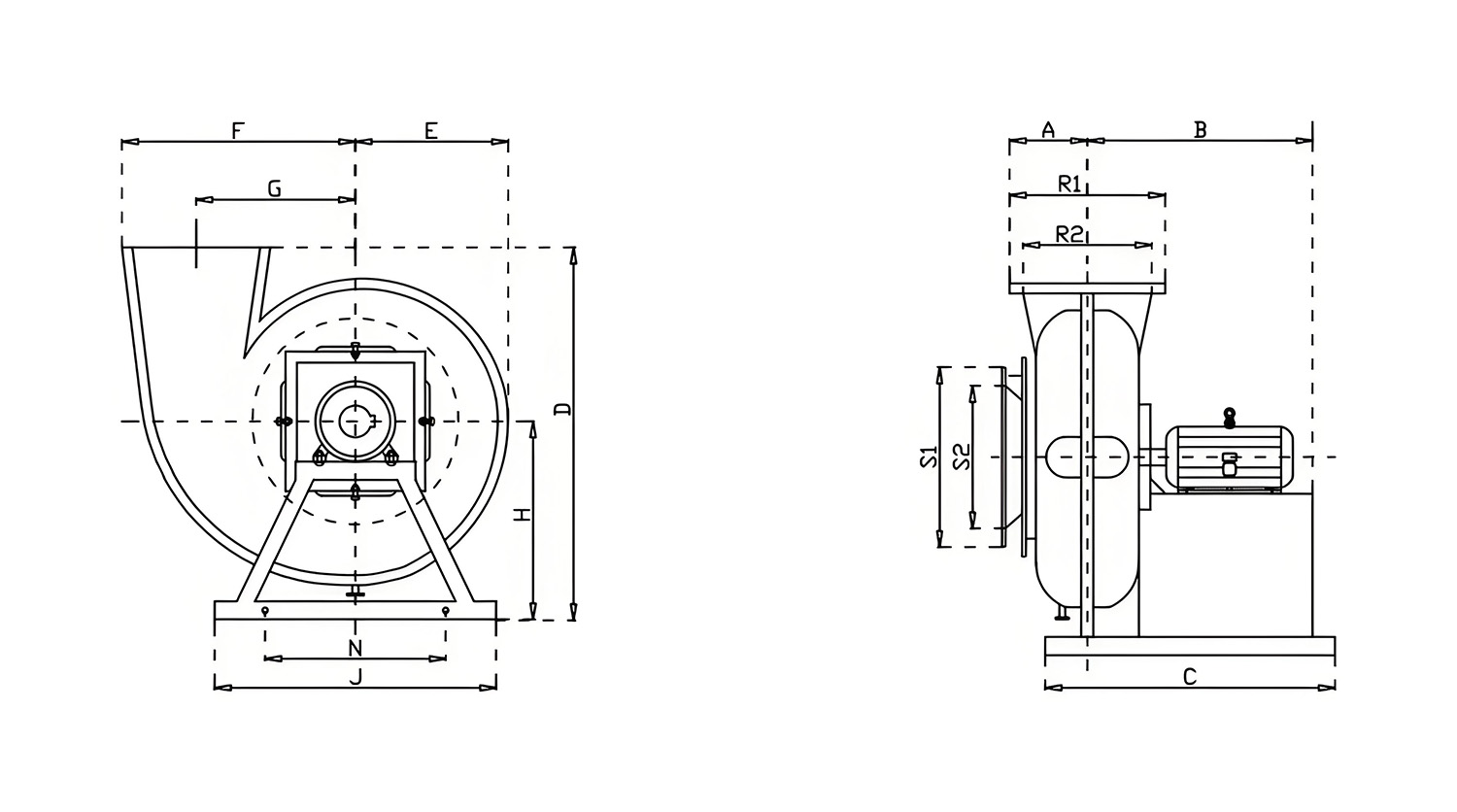 實(shí)驗(yàn)室風(fēng)機(jī)安裝圖